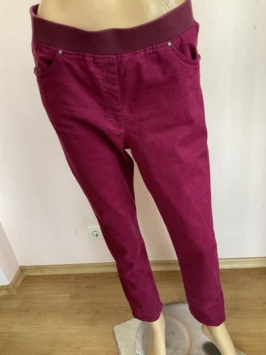 Women brax trousers burgundy - women,