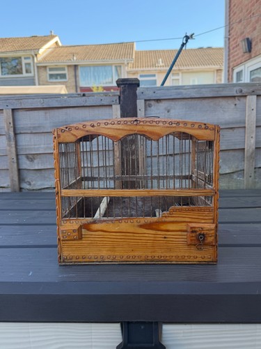 Vintage goldfinch mule cage - goldfinch/mule,