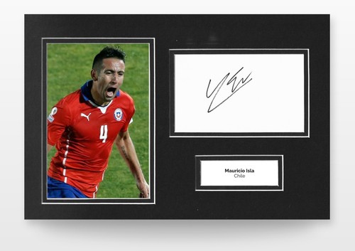 Mauricio isla signed 12x8 - mauricio,