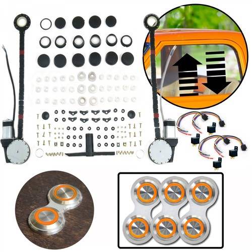 Door power window kit with - kit, 3