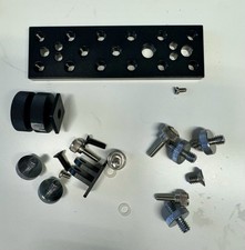 Camera mounting Plate For Tripod And Fixing Screws 4 1/2 Inch Plate