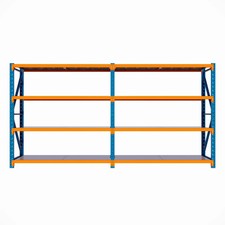 New Heavy Duty Shelving Bay 2m