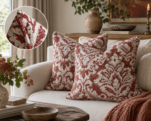 Terracotta cream textured - terracotta,