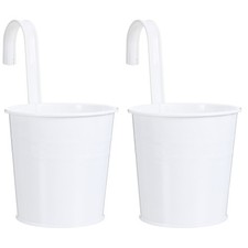  2 Pieces Balcony Hanging Pots