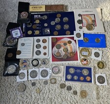 Big Job Lot Of Coins, Comemorative, Sets, Proof Issues