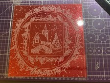 Christmas 2024 A4 Groovi Embossing Plate