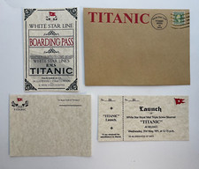 Titanic Boarding Pass, Titanic