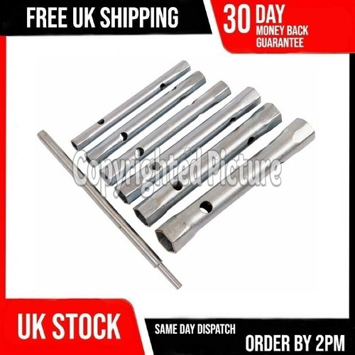 7pc tubular box wrench - tubular, set