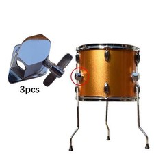 3x Floor Tom Drum Leg Bracket