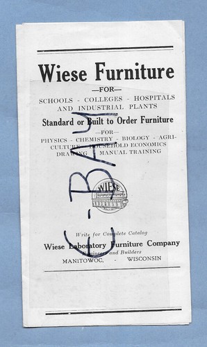Vintage wiese laboratory - vintage,