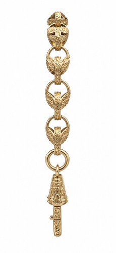 9ct gold silver tulip - 9ct, on