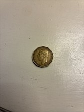 1937 Threepenny bit . Nice
