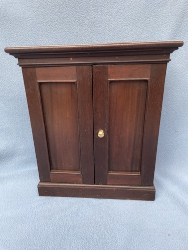 Vintage smokers wooden cabinet - smokers,