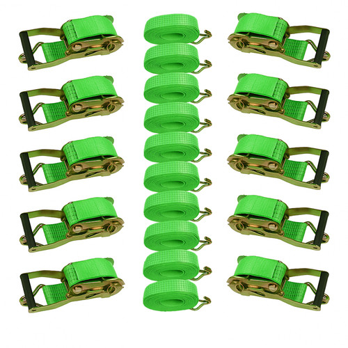 10x ratchet straps - ratchet, tie