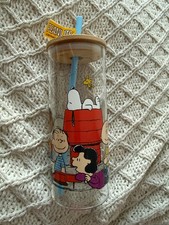 Peanuts Snoopy Glass Tumbler