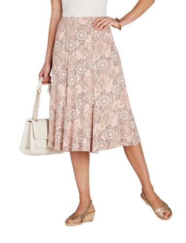Womens jersey skirt - jersey,