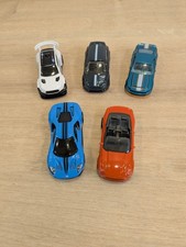 5x Ford Diecast: Mustang GT Mach-E Shelby GT500 Super Snake Focus RS Hot Wheels