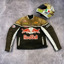 Vintage Red Bull Leather Biker