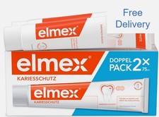 Elmex Anti-Decay Toothpaste Duo Pack 2x75ml/Cavity Protection/Healthy Teeth+Gums