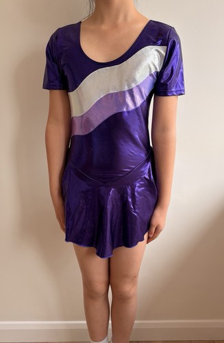 Girls purple metallic - girls,