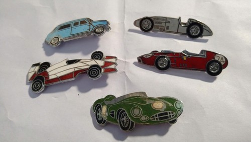 Vintage enamel car - vintage,