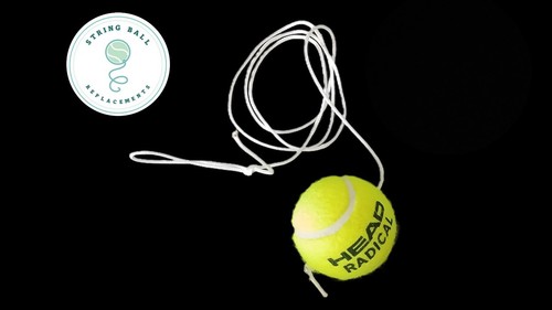 Replacement ball string - ball, on