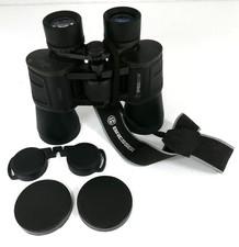 Bresser Binoculars 10x50 Bak-4 Long Eye Relief (LE) 114m/1000m Black With Strap