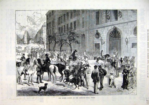 Original old antique - old, print