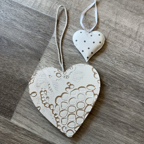 Decorative heart door wall - 2x,