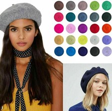 Unisex Plain Beret French