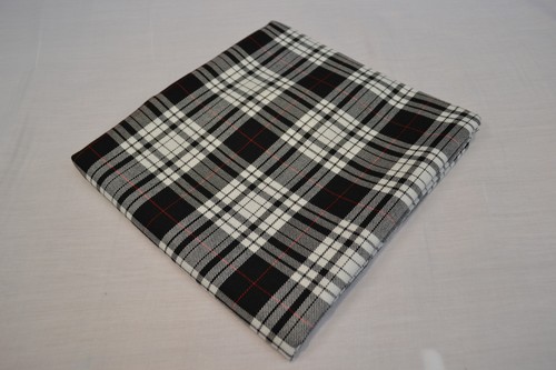 Polyviscose tartan fabric - tartan,