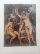 1958 Rubens Colour Print Old