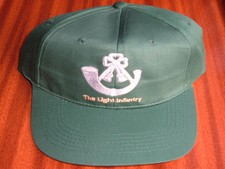 THE LIGHT INFANTRY MILITARY BASEBALL CAP GREEN BRAND NEW