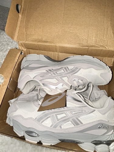 Asics light grey size - light,