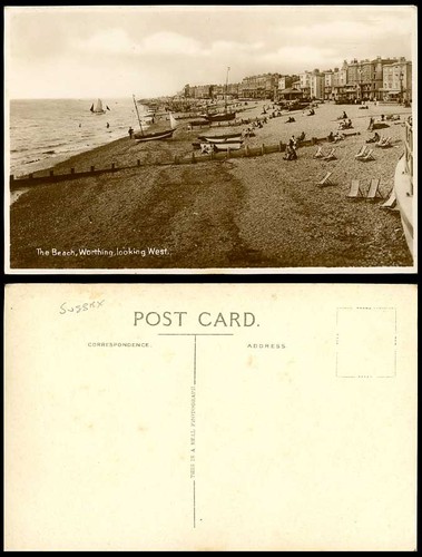 Worthing the beach looking - the,