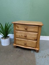 Vintage Solid Pine Bedside
