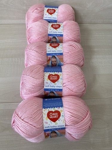 Red heart soft baby - baby, steps