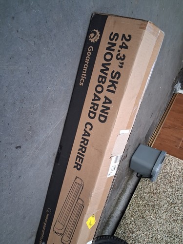 Double ski roof rack inch - roof,