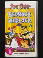 Bedrock Wedlock - The Flintstones & other Hanna Barbera favourite  VHS - PAL UK