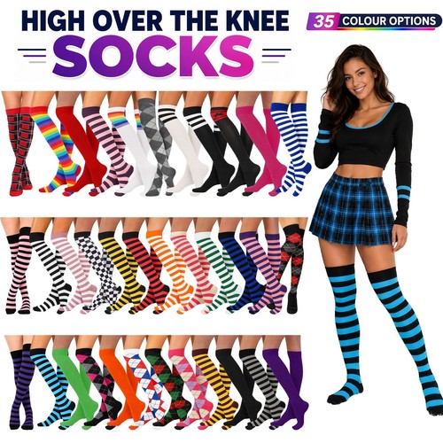 Over the knee - over, plain