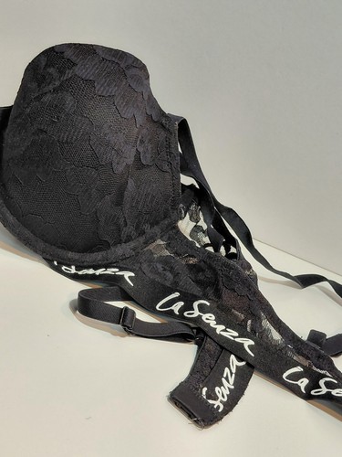 Senza bra black lace - la,