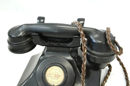 Vtg 1930 black bakelite - vtg, 1930's
