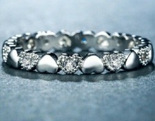 NEW GENUINE SILVER  HEART