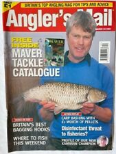 ANGLERS MAIL - 24 MARCH 2001 - MAVER TACKLE CATALOGUE - BEST BAGGING HOOKS