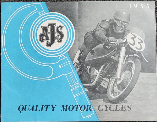 Ajs 1955 sales brochure - ajs,