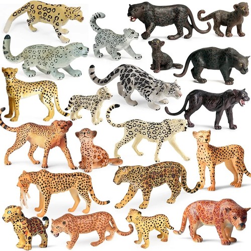 Wild animal figures set - wild,