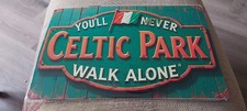 FOOTBALL wooden SIGNS FOOTY