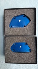BMW R1250GS Rizoma Clutch and Brake reservoir Covers.