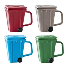 Coffee Cup Wheelie Bin Mug