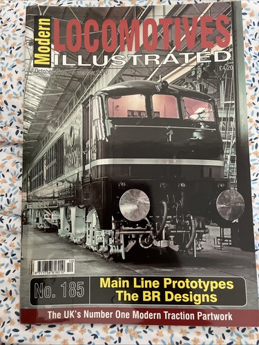 Modern locomotives illustrated - modern,